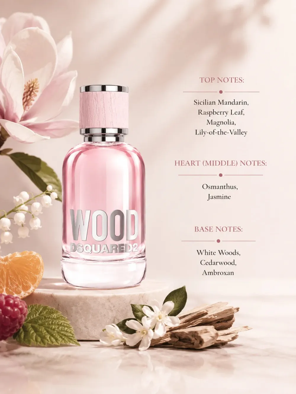 Wood for Her eau de toilette para mulheres 30 ml