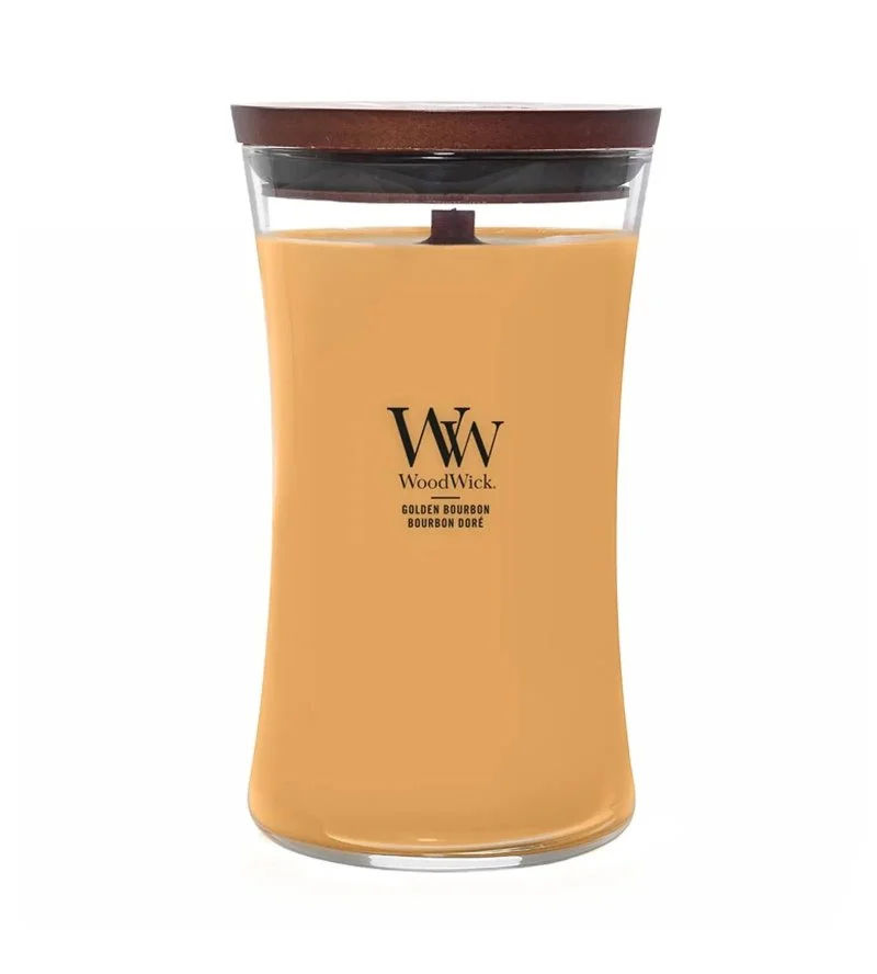 Golden Bourbon vela perfumada com pavio de madeira 609,5 g