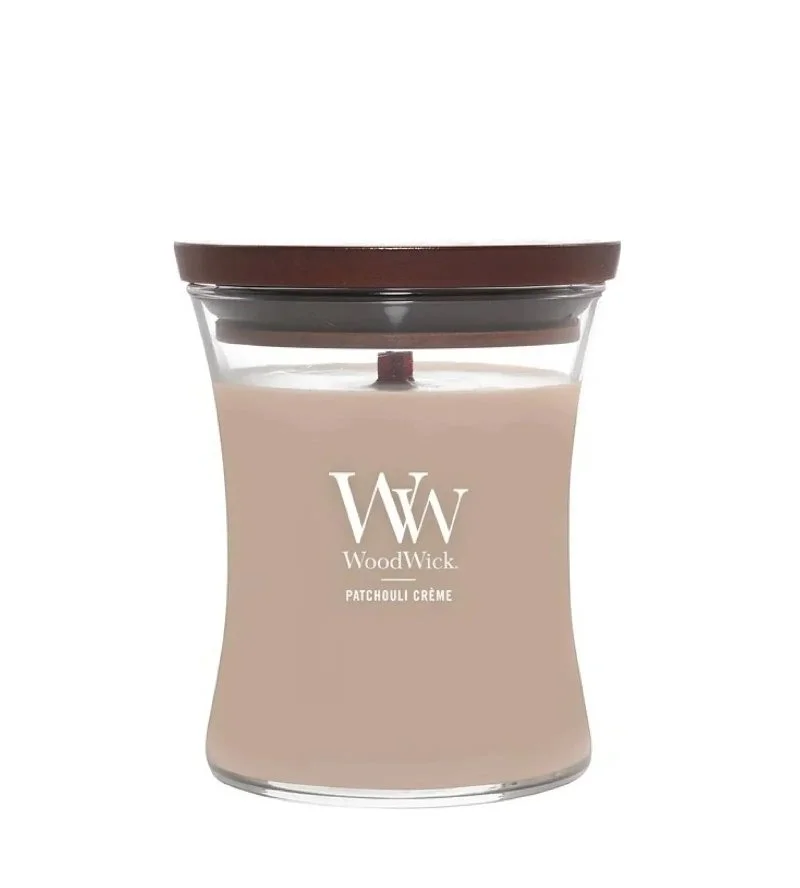 Patchouli Créme vela perfumada com pavio de madeira 275 g