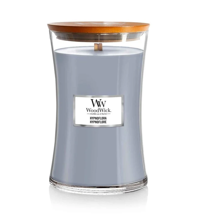 Hypnoflora vela perfumada com pavio de madeira 609,5 g