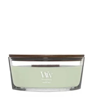 WoodWick Ethereal Haze vela perfumada com pavio de madeira 453,6 g