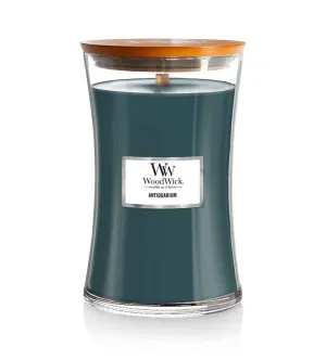 Vela perfumada Woodwick Antiquarium com pavio de madeira 609,5 g