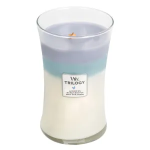 WoodWick Calming Retreat vela perfumada com pavio de madeira para mulheres