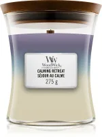 Vela perfumada WoodWick Calming Retreat com pavio de madeira 609,5 g