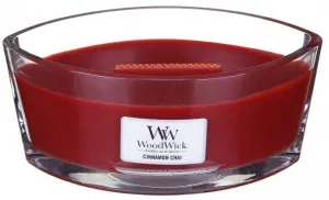 Vela perfumada WoodWick Cinnamon Chai com pavio de madeira 453,6 g