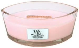 Vela perfumada WoodWick Coastal Sunset com pavio de madeira 453,6 g