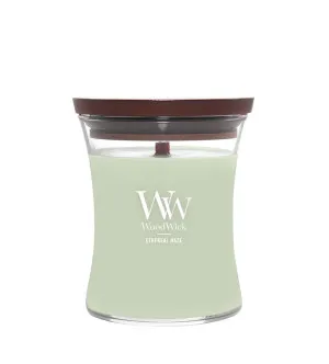 Vela perfumada WoodWick Ethereal Haze com pavio de madeira 275 g
