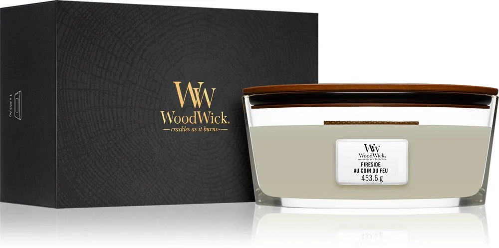 Conjunto de presente WoodWick Fireside WoodWick Fireside dárková sada
