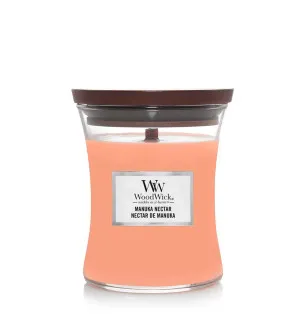 WoodWick Manuka Nectar vela perfumada com pavio de madeira para mulheres