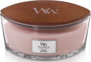Vela perfumada WoodWick Rosewood com pavio de madeira 453,6 g