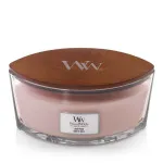 Vela perfumada WoodWick Rosewood com pavio de madeira 275 g