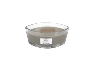 WoodWick Sand & Driftwood vela perfumada com pavio de madeira 453,6 g