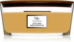 Vela perfumada WoodWick Seaside Mimosa com pavio de madeira 453,6 g