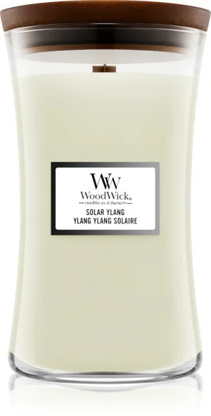 Vela perfumada WoodWick Solar Ylang com pavio de madeira 609,5 g