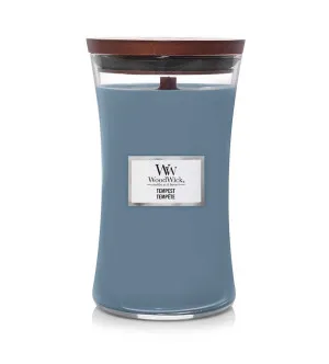 Vela perfumada WoodWick Tempest com pavio de madeira 609,5 g