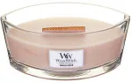 Vela perfumada WoodWick Vanilla Bean com pavio de madeira 453,6 g