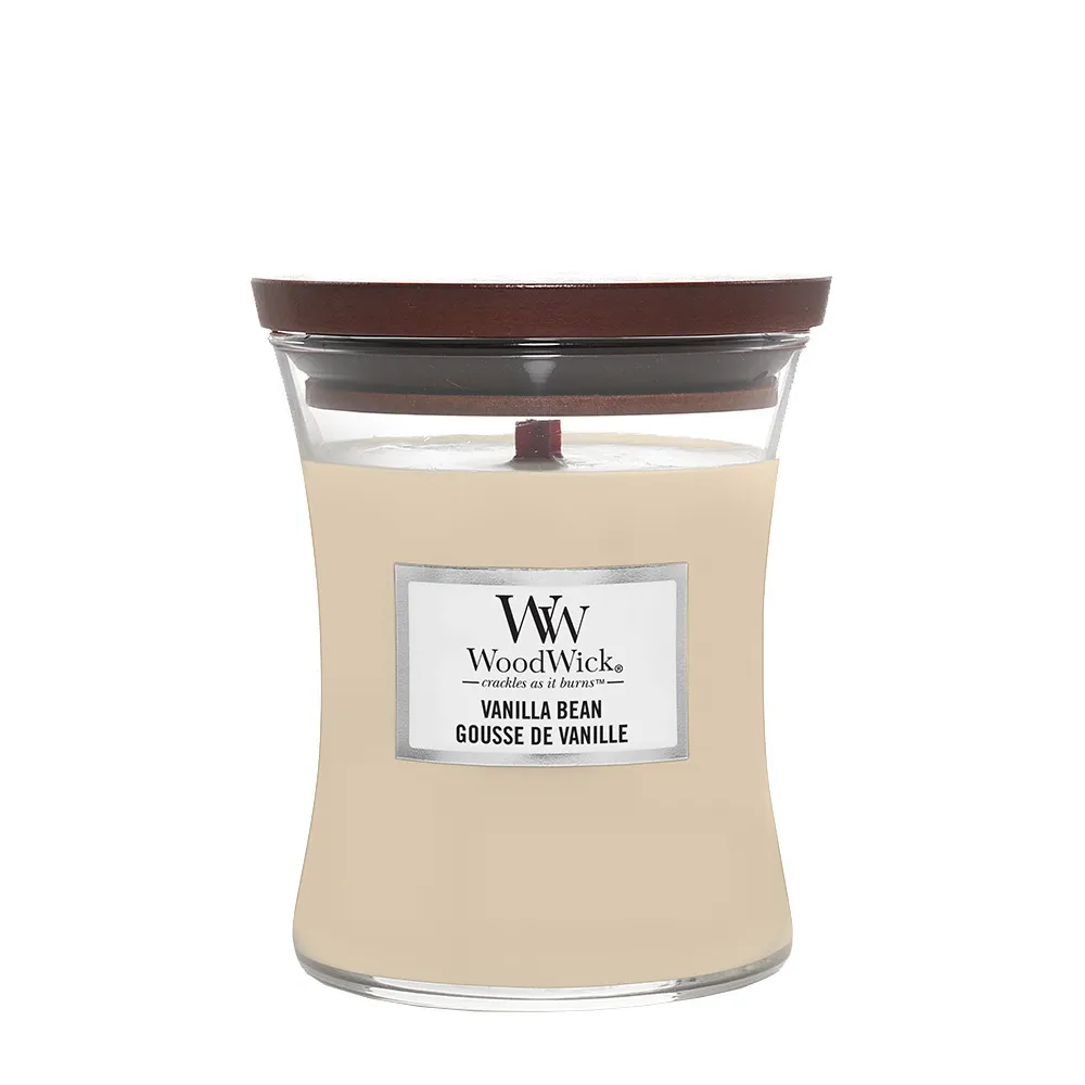 Vanilla Bean vela perfumada com pavio de madeira 275 g