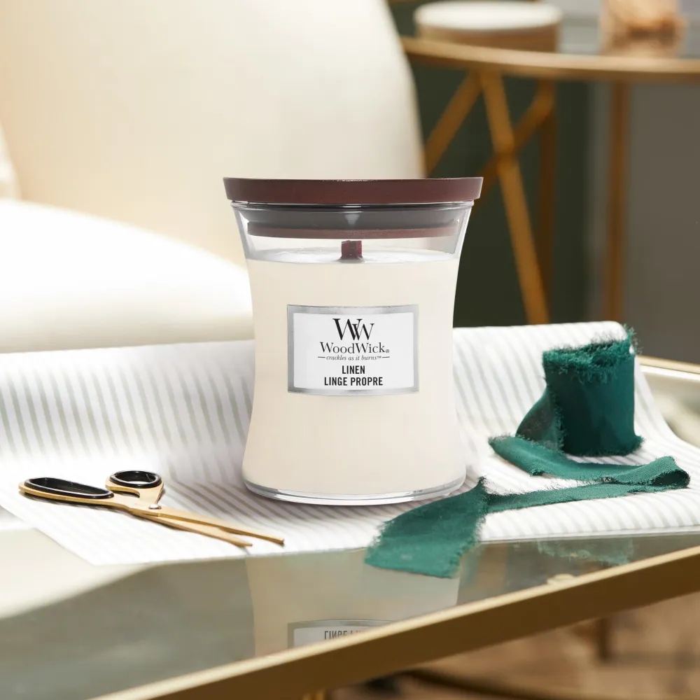Vanilla Bean vela perfumada com pavio de madeira 275 g
