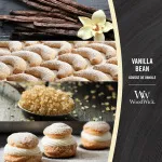 Vanilla Bean vela perfumada com pavio de madeira 275 g