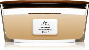 Vela perfumada WoodWick Vanilla Bean com pavio de madeira 453,6 g