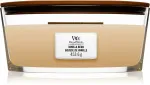 Vela perfumada WoodWick Vanilla Bean com pavio de madeira 453,6 g