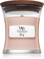 Vela perfumada WoodWick Vanilla & Sea Salt com pavio de madeira 609,5 g