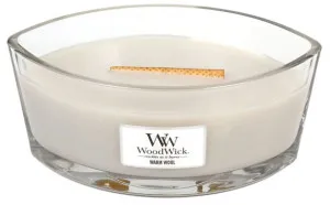 Vela perfumada WoodWick Warm Wool com pavio de madeira 453,6 g