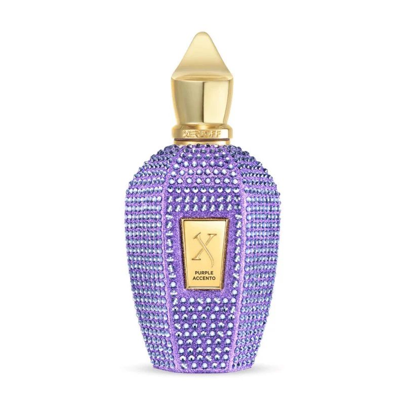 " V " Purple Accento Crystal Edition eau de parfum unissexo 100 ml