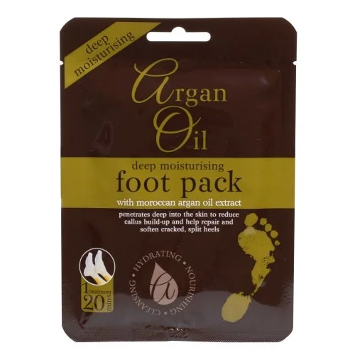 Argan Oil Foot Pack meias hidratantes para os pés 1 par