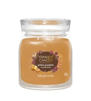 Yankee Candle Pumpkin Cinnamon Swirl vela signature média 368 g