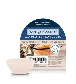 Yankee Candle Vanilla Creme Bruleé cera perfumada 22 g