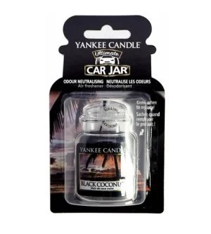 Yankee Candle Black Coconut luxuosa fragrância para carro