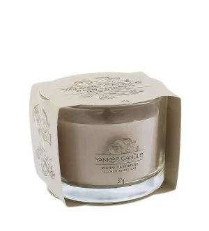 Yankee Candle Warm Cashmere vela votiva em vidro 37 g