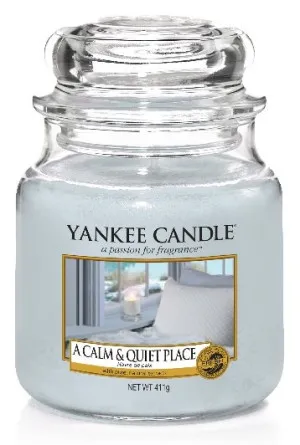 Yankee Candle A Calm & Quiet Place vela perfumada 411 g