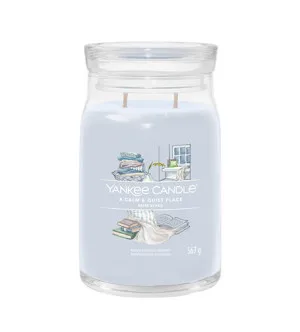 Yankee Candle A Calm & Quiet Place assinatura vela grande 567 g