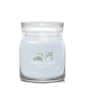 Vela Yankee Candle A Calm & Quiet Place assinatura médio 368 g