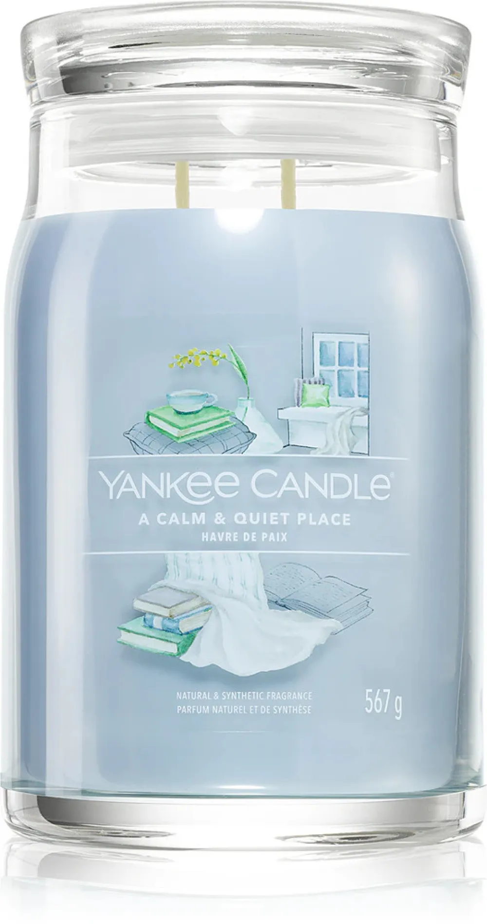 A Calm & Quiet Place assinatura vela grande 567 g