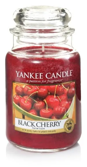 Vela perfumada Yankee Candle Black Cherry 623 g