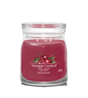 Vela Yankee Candle Black Cherry assinatura média 368 g