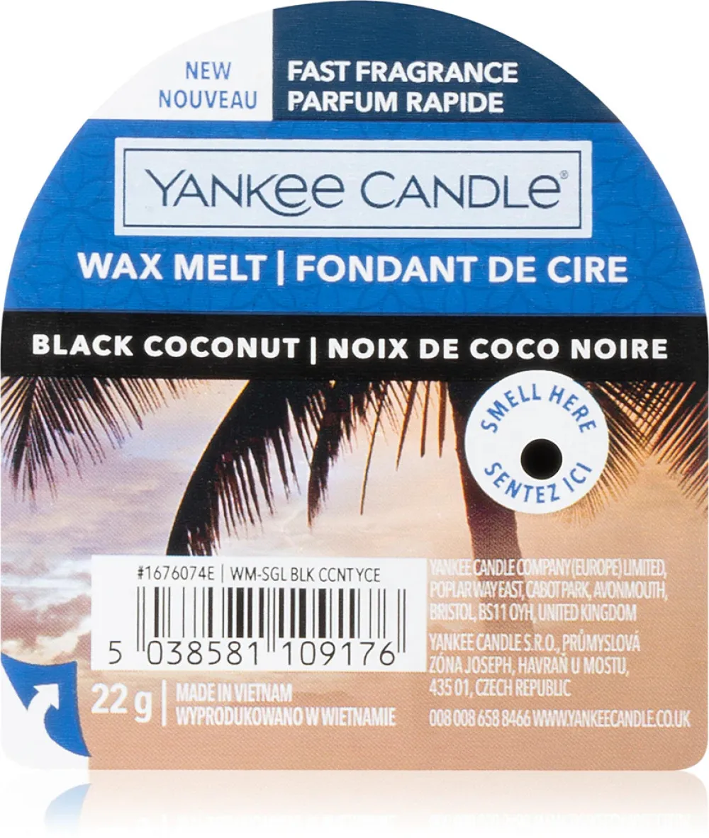 Black Coconut cera perfumada 22 g
