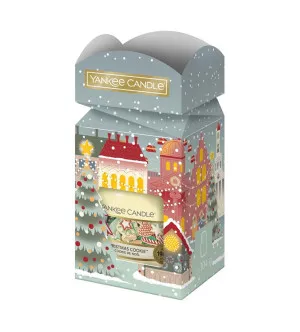 Vela perfumada Yankee Candle Christmas Cookie em embalagem de presente 104 g