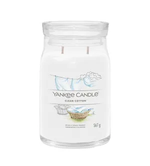 Vela Yankee Candle Clean Cotton signature grande 567 g