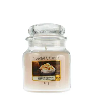 Vela perfumada Yankee Candle Coconut Rice Cream 411 g