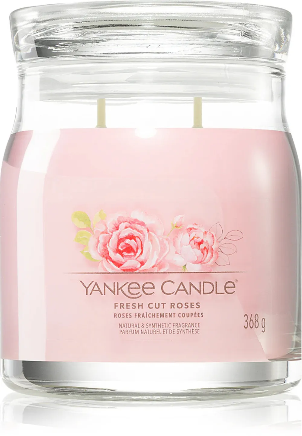 Fresh Cut Roses vela assinatura grande 567 g
