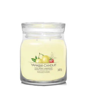 Yankee Candle Iced Berry Lemonade vela assinatura média 368 g