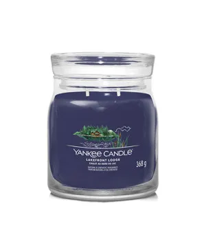 Yankee Candle Lakefront Lodge signature vela média 368 g