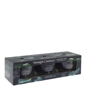 Yankee Candle Lakefront Lodge vela votiva em vidro 3 x 37 g