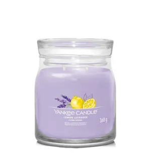 Yankee Candle Lemon Lavender vela assinatura média 368 g