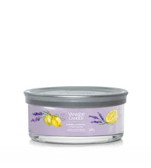 Yankee Candle Lemon Lavender signature tumbler 5 pavios 340 g