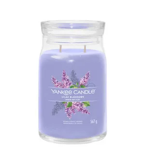 Yankee Candle Lilac Blossoms vela grande assinatura 567 g
